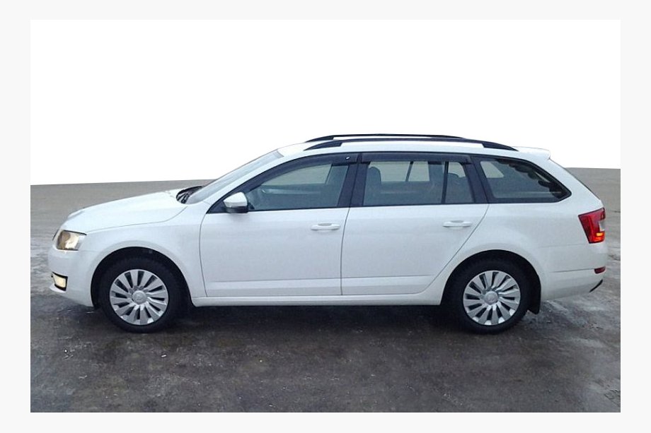 Skoda Octavia III A7 2013-2019 гг. Ветровики SW (4 шт, Cobra) Image