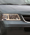 Volkswagen T5 Transporter 2003-2010 гг. Хромированные накладки на передние фары (2 шт., нержавейка) фото 7