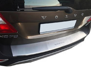 Volvo XC70 2007-2013 гг. Накладка на задний бампер с отбортовкой Nataniko (нержавейка) фото 1
