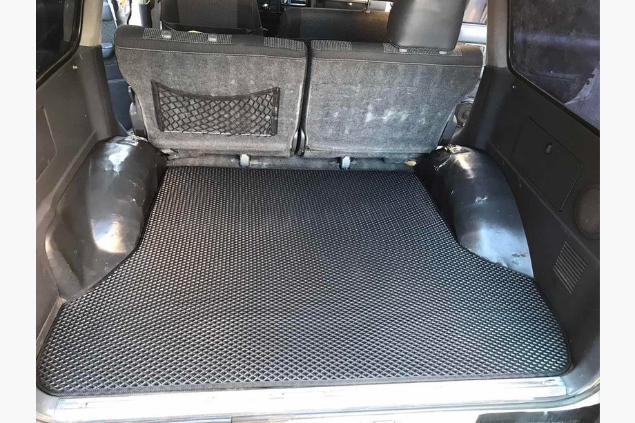 Toyota Land Cruiser 80 1990-1997 гг. Коврик багажника (EVA, Черный) Фото 1