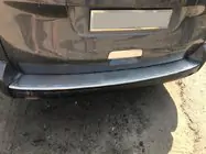 Citroen Jumpy/Dispatch 2017- гг. Накладка на задний бампер OmsaLine Нержавейка фото 2