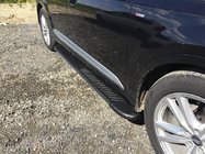 Audi Q7 2015–2026 гг. Боковые Подножки Bosphorus Yeni Black (2 шт., Алюминий) фото 1