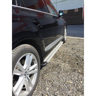 Боковые Подножки Maya V2 (2 шт., Алюминий) Audi Q7 2015–2026 гг. фото 1