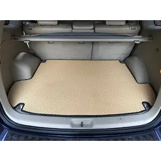 Коврик багажника (EVA, Бежевый) (5 мест) Hyundai Santa Fe 2 2006-2012 гг. фото 1