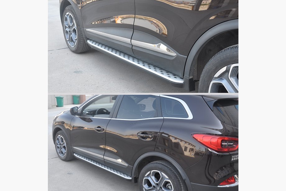 Renault Kadjar 2015-2022 гг. Боковые Подножки Original V2 (2 шт) Image