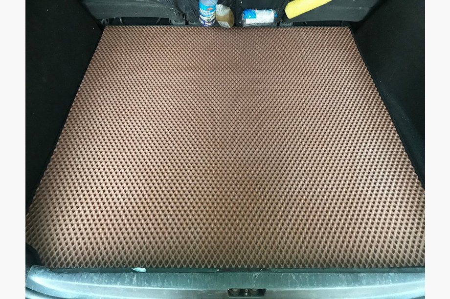 Renault Scenic/Grand 2009-2016 гг. Коврик багажника (EVA, кирпичный, 5 мест) Grand Фото 1