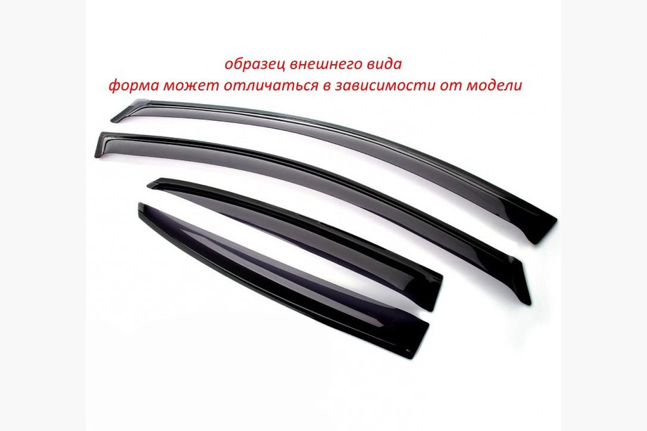 Renault Koleos 2008-2016 гг. Ветровики на окна (4 шт, Cobra) Image