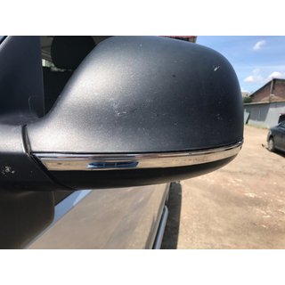 Накладки на Зеркала Нержавеющая Сталь (2 шт.) Volkswagen Amarok 2010-2022 гг. фото 1