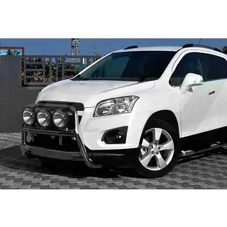 Передняя Дуга WT018 (Нержавейка) Chevrolet Trax 2012-2023 гг. фото 1