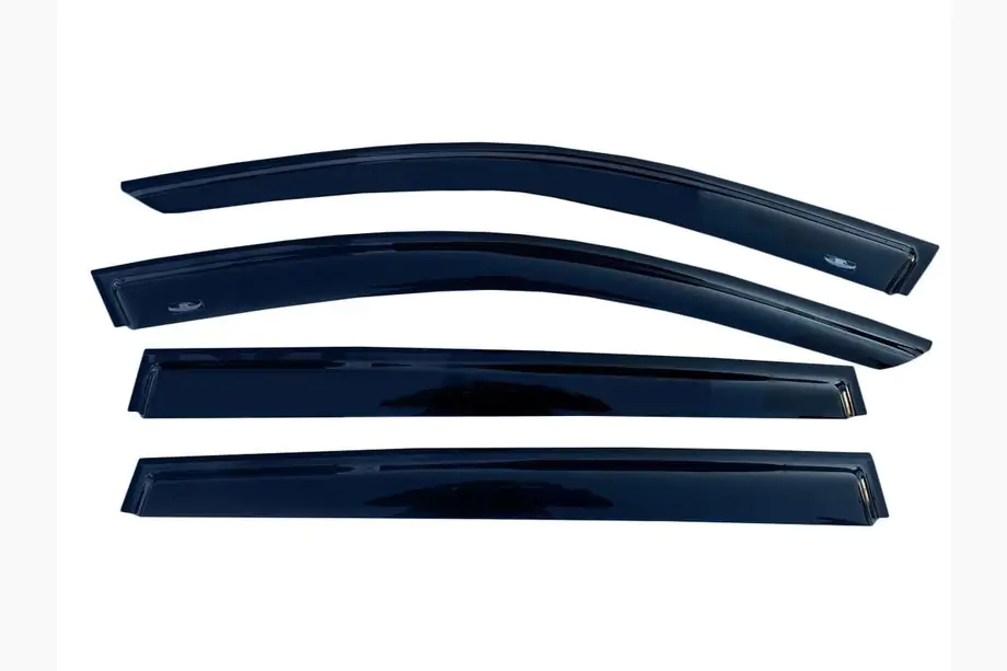 Mercedes GLK class X204 2008-2015 гг. Ветровики на окна (4 шт, HIC) Image