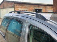 Peugeot Partner Tepee 2008-2018 гг. Рейлинги Skyport (черные) фото 1