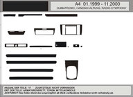 Audi A4 B5 1994–2001 гг. Акция! Накладки на панель под дерево (1999-2001) фото 1