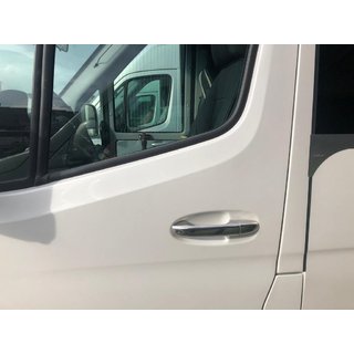 Mercedes Sprinter 2018+ Накладки на ручки (нерж)