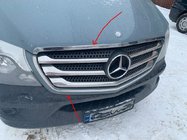 Mercedes Sprinter W906 2006–2018 гг. Окантовка решетки радиатора (2013↗, нержавейка) фото 1