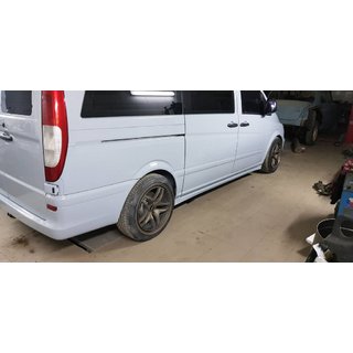 Mercedes Viano Боковые пороги Exclusive (2 шт, под покраску)
