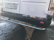 Volkswagen LT 1995-2006 гг. Накладка на багажник (2 части, нержавейка) фото 1