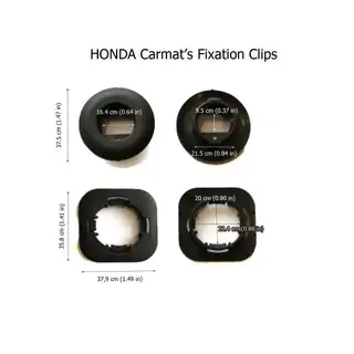 Клипса коврика Honda овальная (новая) фото 1
