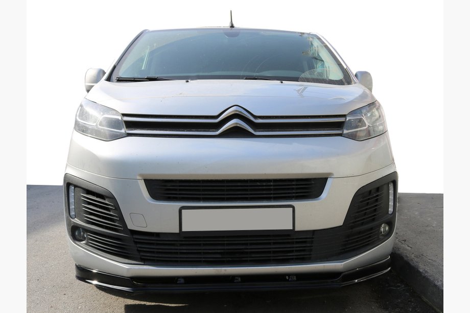 Citroen SpaceTourer 2016- гг. Передний лип-спойлер (ABS) Image
