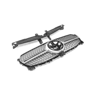 Передняя решётка Diamond Silver (для Base 2018-2023) Mercedes GLE W167 2018- гг. фото 2