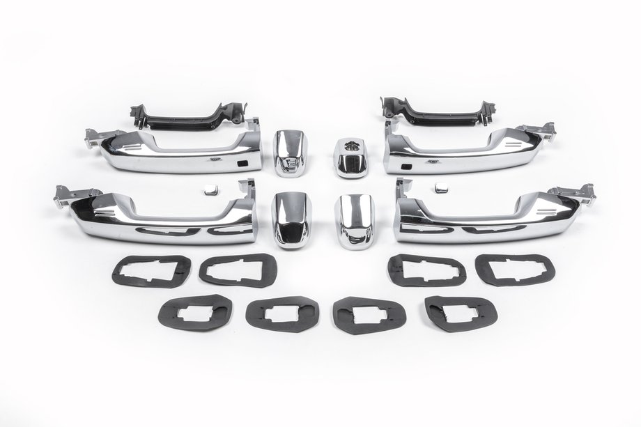 Toyota LC200 Дверные ручки 2008-2015 в сборе дизайн NEW (4 шт) Image