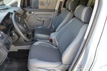 Volkswagen Caddy 2010-2015 гг. Авточехлы (Эко-кожа↗Ткань, Premium) фото 6
