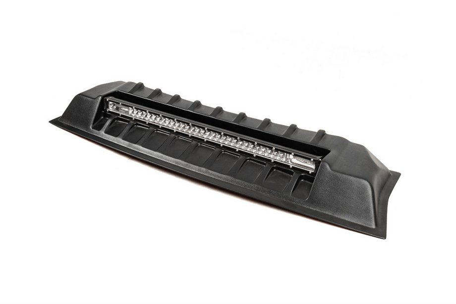 Nissan NP300 1999-2015 гг. Козырек лобового стекла V3 (LED) Фото 6
