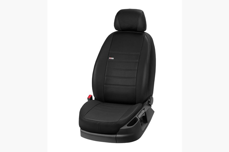 Hummer H3 2005-2010 гг. Авточехлы из экокожи Eco Laser (3 ряда) Фото 2