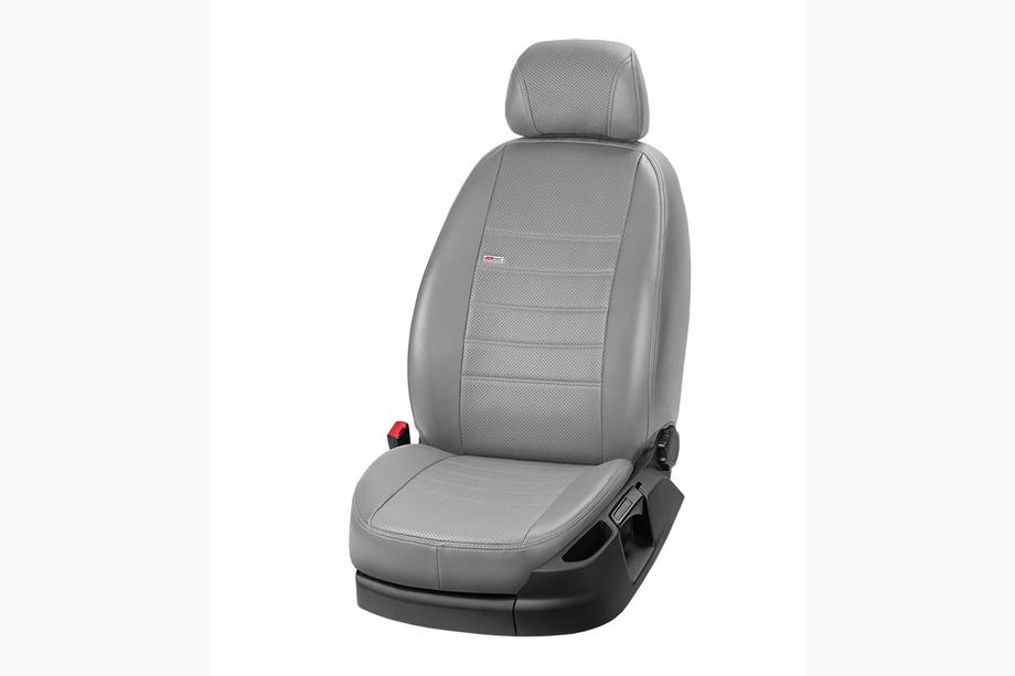 Hummer H3 2005-2010 гг. Авточехлы из экокожи Eco Laser (3 ряда) Фото 3