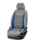 Renault Master 2011-2023 гг. Авточехлы ЭкоКожа+Ткань+Алькантара Vip Elite 2020 (Передние) фото 8