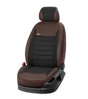 Renault Master 2011-2023 гг. Авточехлы ЭкоКожа+Ткань+Алькантара Vip Elite 2020 (Передние) фото 11