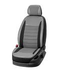 Renault Master 2011-2023 гг. Авточехлы ЭкоКожа+Ткань+Алькантара Vip Elite 2020 (Передние) фото 15