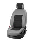 Renault Master 2011-2023 гг. Авточехлы ЭкоКожа+Ткань+Алькантара Vip Elite 2020 (Передние) фото 16