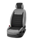Renault Master 2011-2023 гг. Авточехлы ЭкоКожа+Ткань+Алькантара Vip Elite 2020 (Передние) фото 17