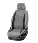 Renault Master 2011-2023 гг. Авточехлы ЭкоКожа+Ткань+Алькантара Vip Elite 2020 (Передние) фото 18