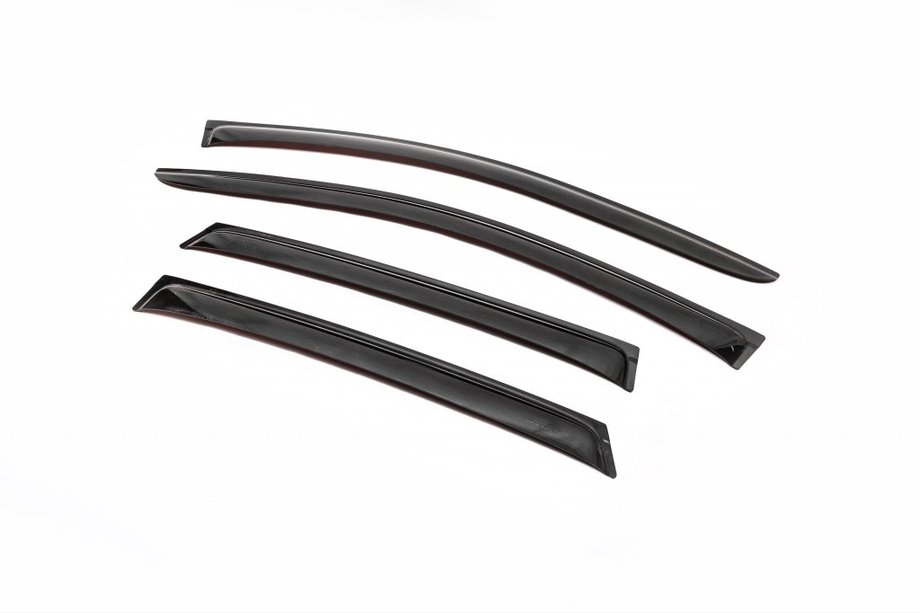 Honda CRV 2007-2011 гг. Ветровики на окна (4 шт, ANV) Image