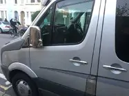 Volkswagen Crafter 2006-2016 гг. Накладка на Бак Нержавеющая Сталь фото 2