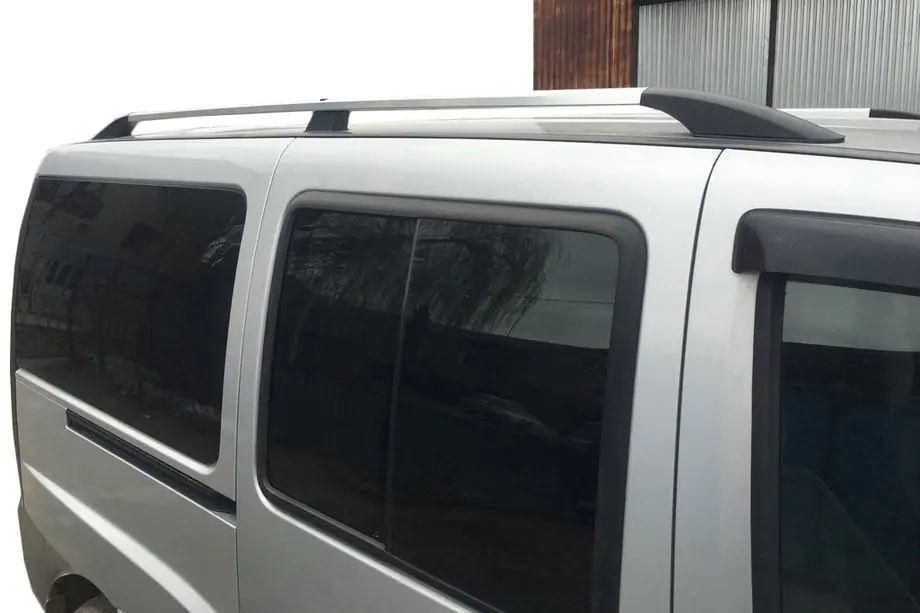 Fiat Doblo I 2001-2005 гг. Хромированные Рейлинги Image