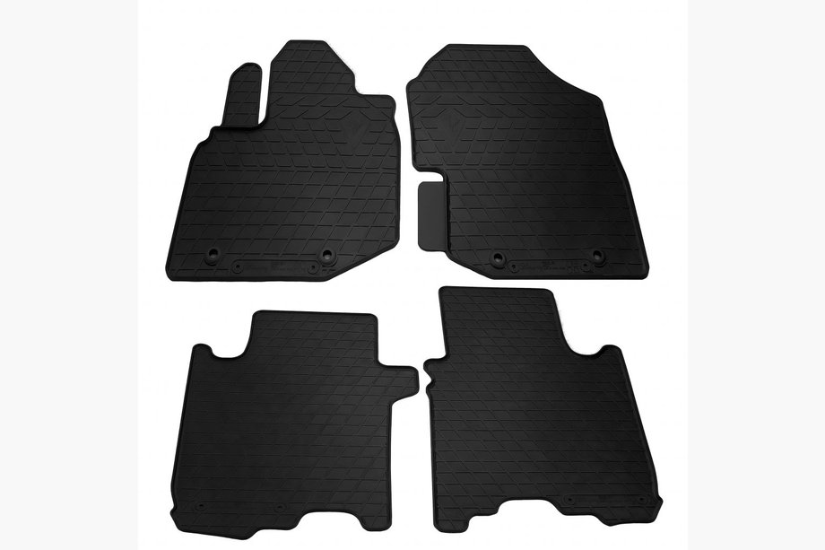 Honda FIT/Jazz 2009-2013 гг. Резиновые коврики (4 шт, Stingray Premium) Image