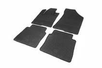 Hyundai Santa Fe 2 2006-2012 гг. Резиновые коврики (4 шт, Polytep) фото 1