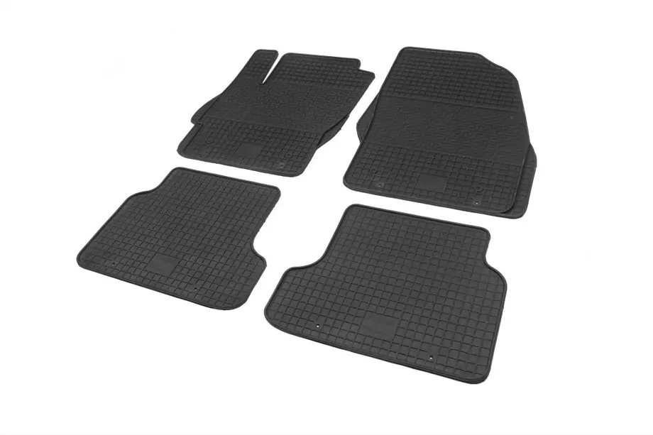 Ford Focus II 2008-2011 гг. Резиновые коврики (4 шт, Polytep) Image