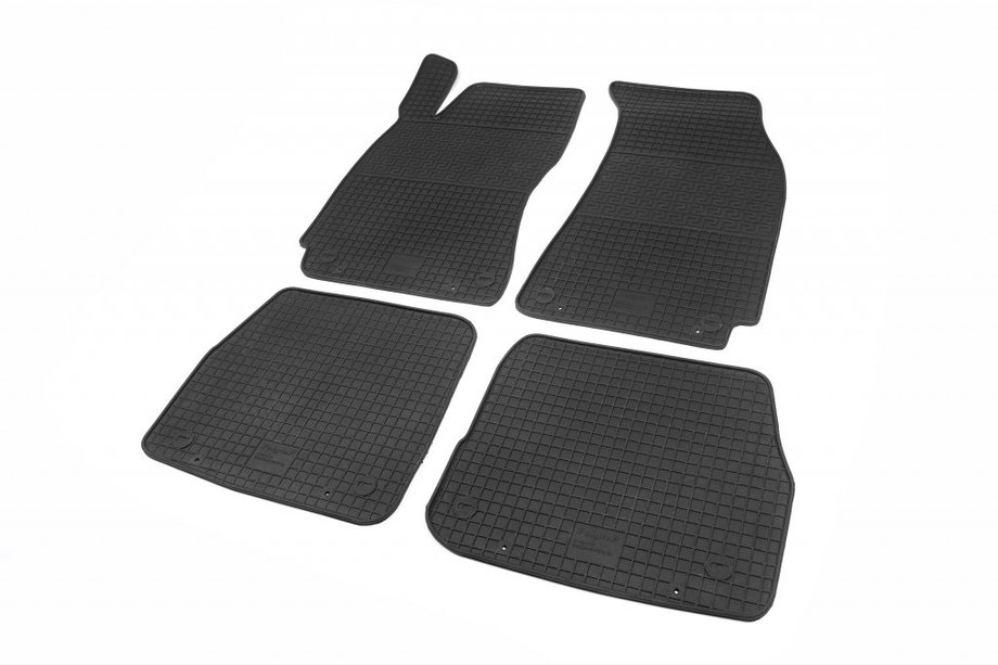 Skoda Superb 2001-2009 гг. Резиновые коврики (4 шт, Polytep) Фото 1