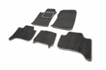 Toyota Land Cruiser Prado 120 2002-2009 гг. Коврики ворсовые Premium (5 шт) фото 2