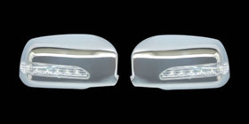Hyundai Sonata NF 2004-2009 гг. Накладки на Зеркала LED (2 шт., пластик) фото 1