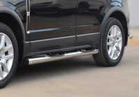 Opel Antara 2006-2017 гг. Боковые трубы (2 шт., нержавейка) фото 2