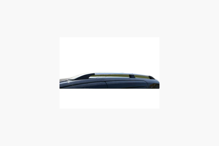Renault Sandero 2007-2013 гг. Рейлинги Хром (Металлическое Крепление) Image