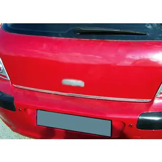 Накладка на багажник нержавейка Peugeot 307 2001-2008 гг. фото 1