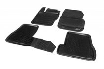 Ford Focus III 2011-2017 гг. Резиновые коврики (4 шт, Niken 3D) фото 1