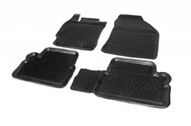 Toyota Corolla 2007-2013 гг. Резиновые коврики (4 шт, Niken 3D) фото 1