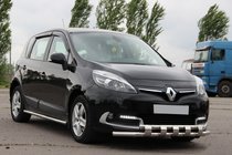 Renault Scenic/Grand 2009-2016 гг. Передняя Дуга ST015 (Нержавейка) фото 4