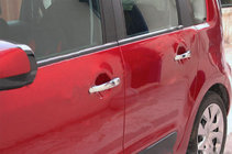 Citroen C-3 Picasso 2010-2017 гг. Хромированные Накладки на Ручки (4 шт., Нержавейка) Carmos - Турецкая Нержавеющая Сталь фото 8